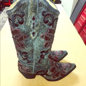 Women’s Corral Fancy Western Boots Size 6.5M